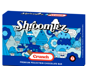 Shroomiez Crunch Milk Chocolate Bar